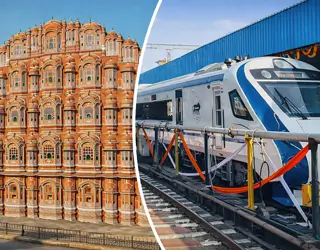  Jaipur City Private Day Tour By Train